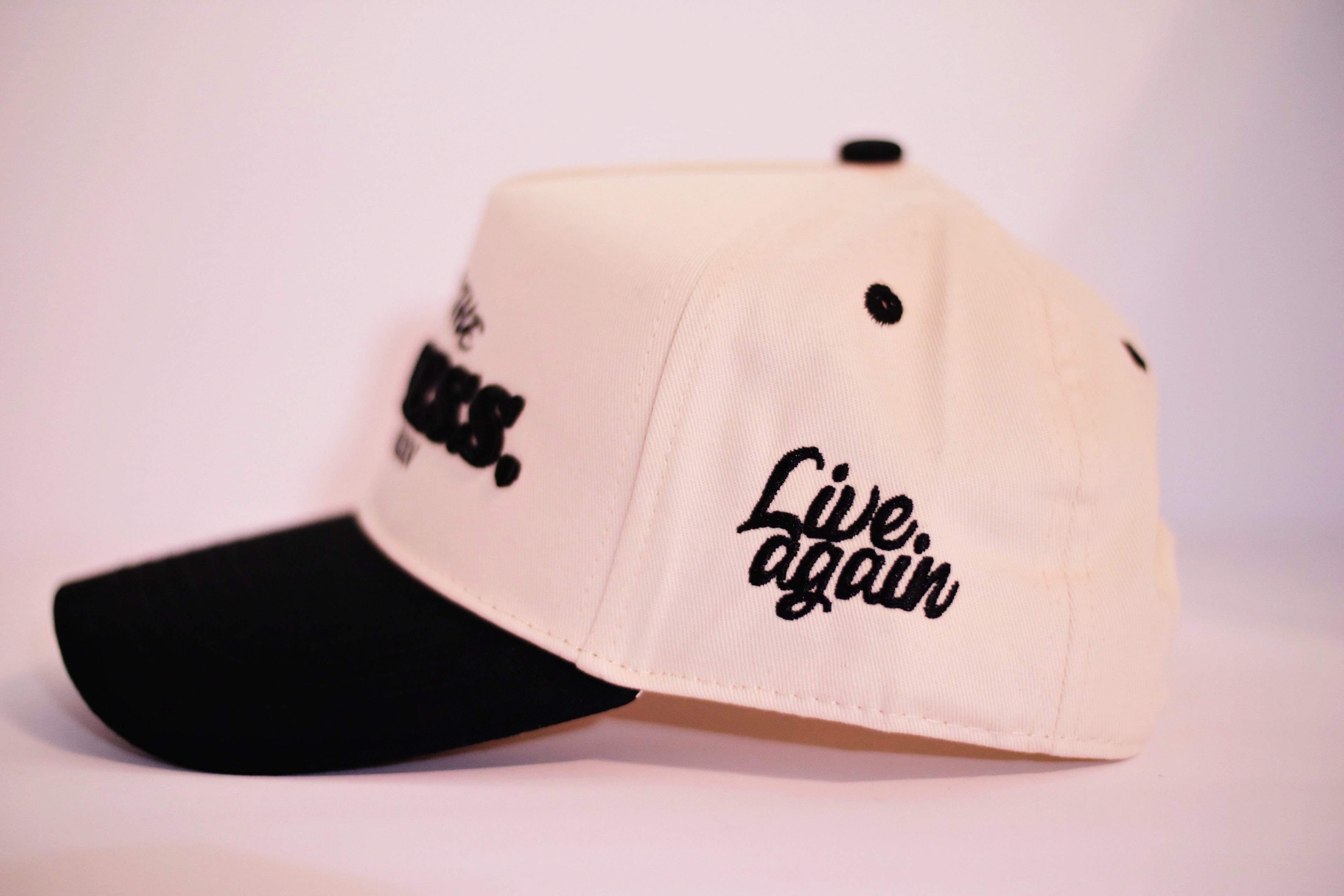 3D Embroidered Cap TRUST THE PROCESS Natural - Live Again